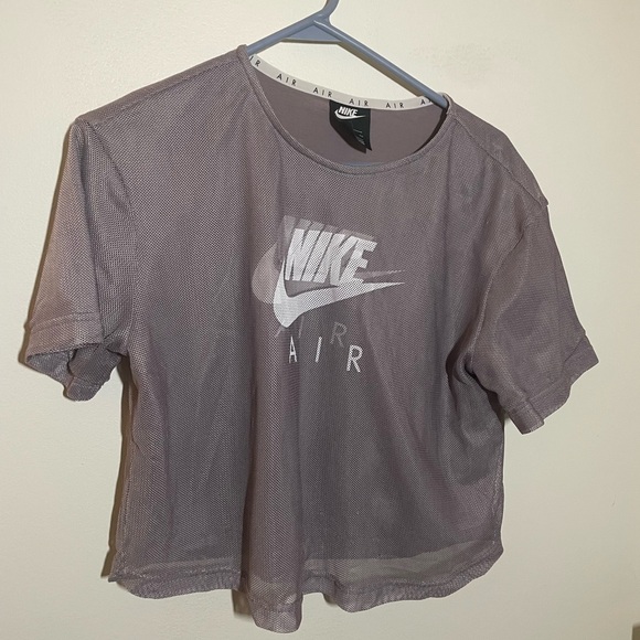 Nike Tops - Nike - Women's Lavender Double Vision Mesh Top - Size M